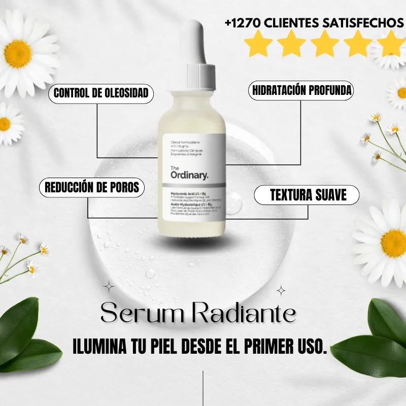 Serum Radiante | Ilumina tu piel desde el primer uso.