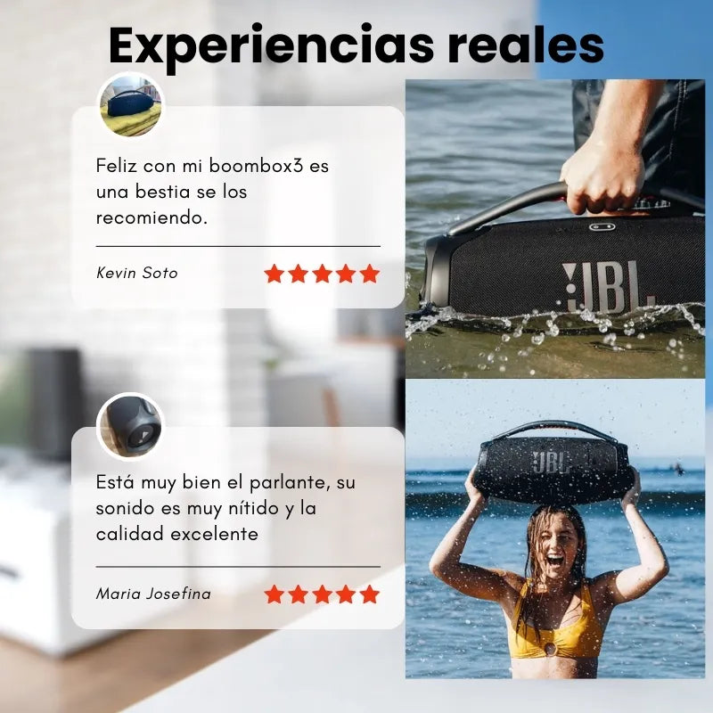 JBL BOOMBOX 3 | Fiesta que continua sin interrupciones